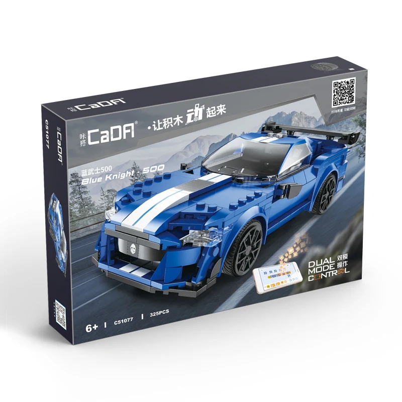 Vagonlife CaDA Mavi Yarış Arabası Kumandalı Blue Knight C51077W