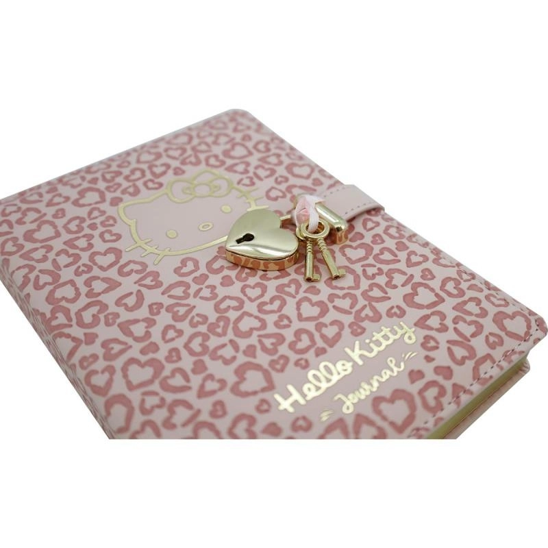 Victoria’s Journals Hello Kitty Hush Hush Kilitli Defter  160 Yaprak, Çizgili Defter 525-1921