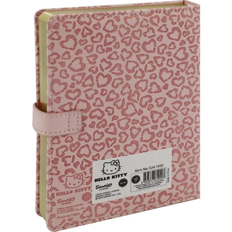 Victoria’s Journals Hello Kitty Hush Hush Kilitli Defter  160 Yaprak, Çizgili Defter 525-1921