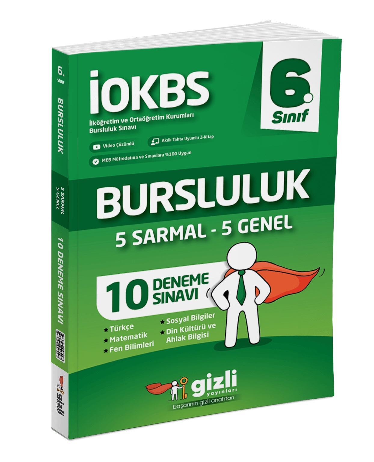6. Sınıf Tüm Dersler Bursluluk Sınavına Hazırlık Deneme Sınavı (İOKBS)