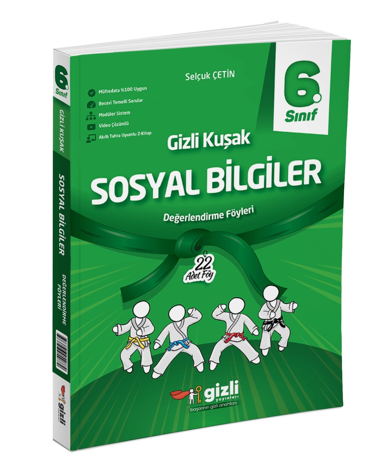 6. Sınıf Sosyal Bilgiler Gizli Kuşak Değerlendirme Föyleri