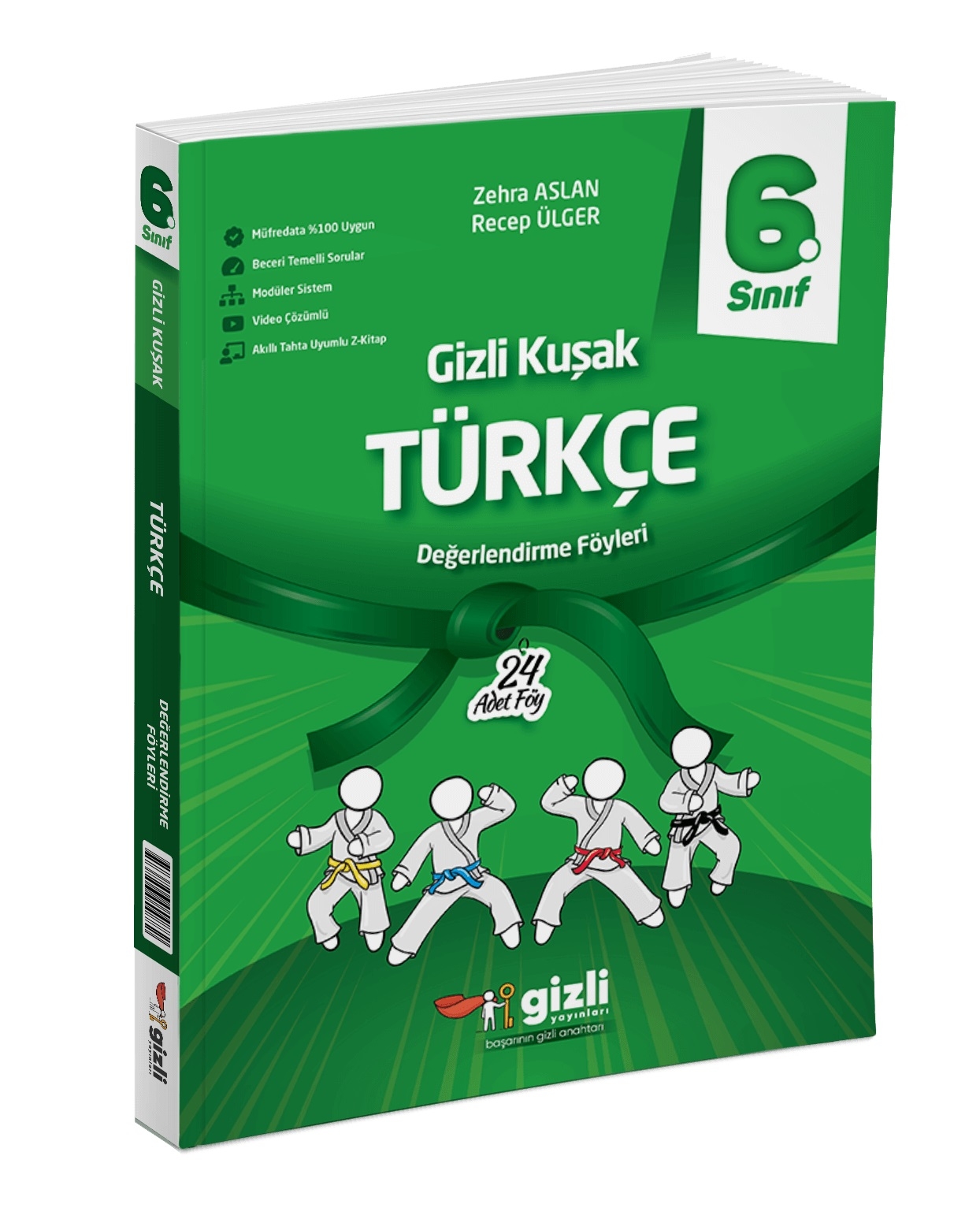 6. Sınıf Türkçe Gizli Kuşak Değerlendirme Föyleri