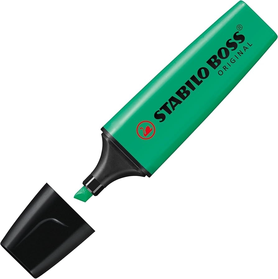 Stabilo Boss Original Fosforlu Kalem Koyu Yeşil 70-51