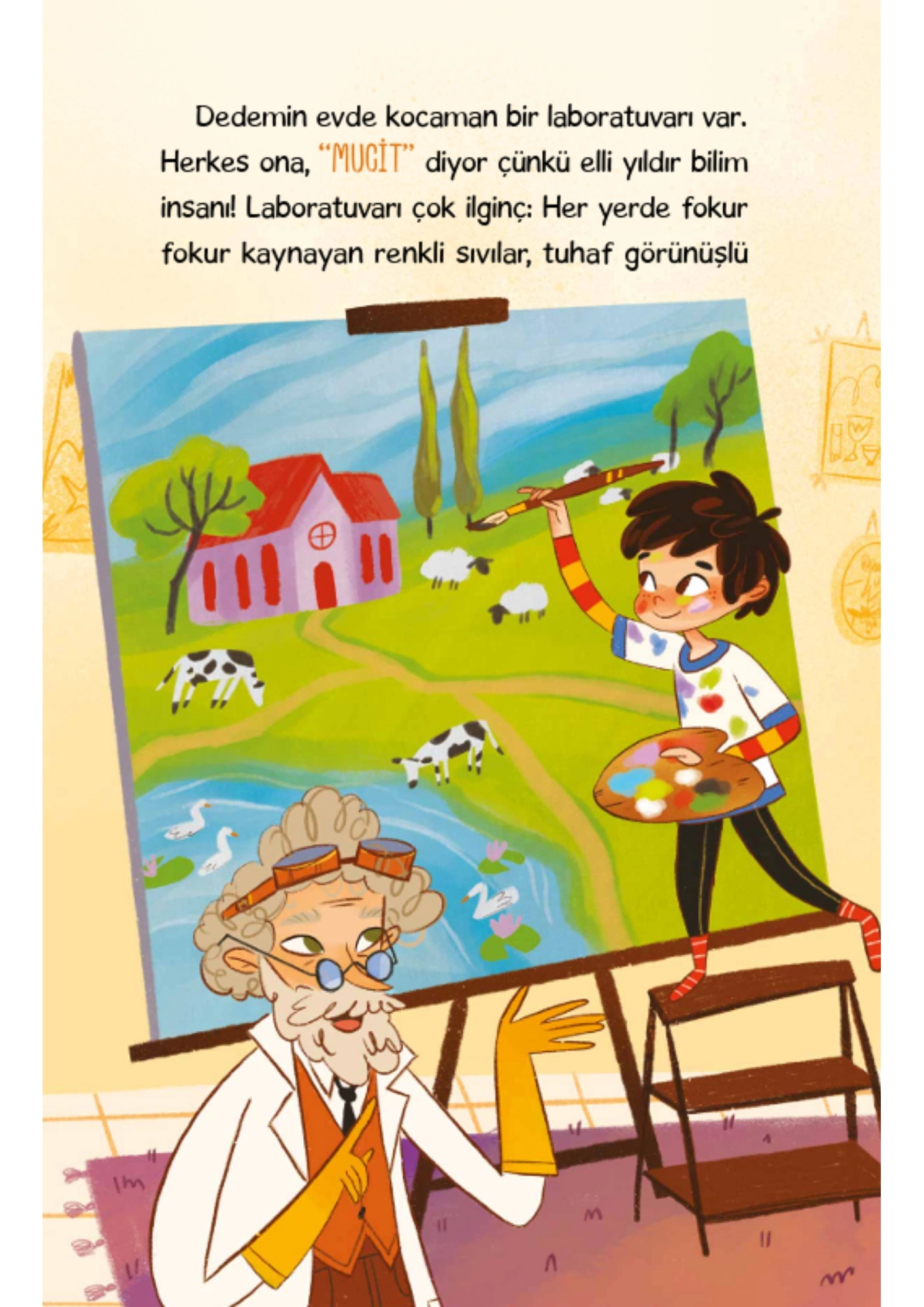 Timaş Çocuk Renklerle Dost Bir Aile - Sena Pınar Civan