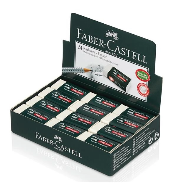 Faber-Castell Öğrenci Silgisi Beyaz (7085-24) 18 85 24  - 1 Adet