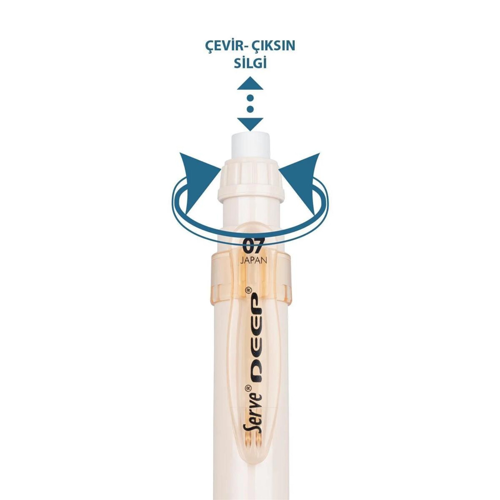 Serve Deep Toprak Tonları 0.7mm Fildişi