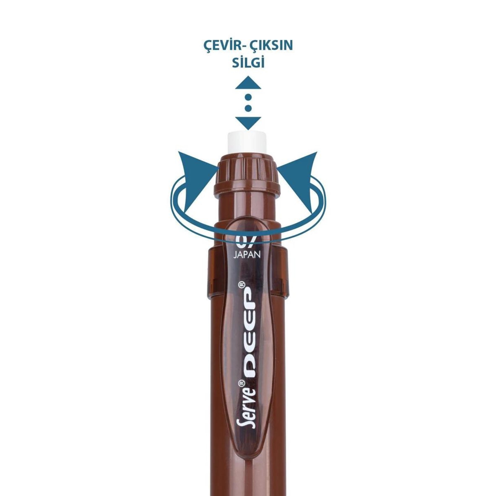 Serve Deep Toprak Tonları 0.7mm Kahverengi