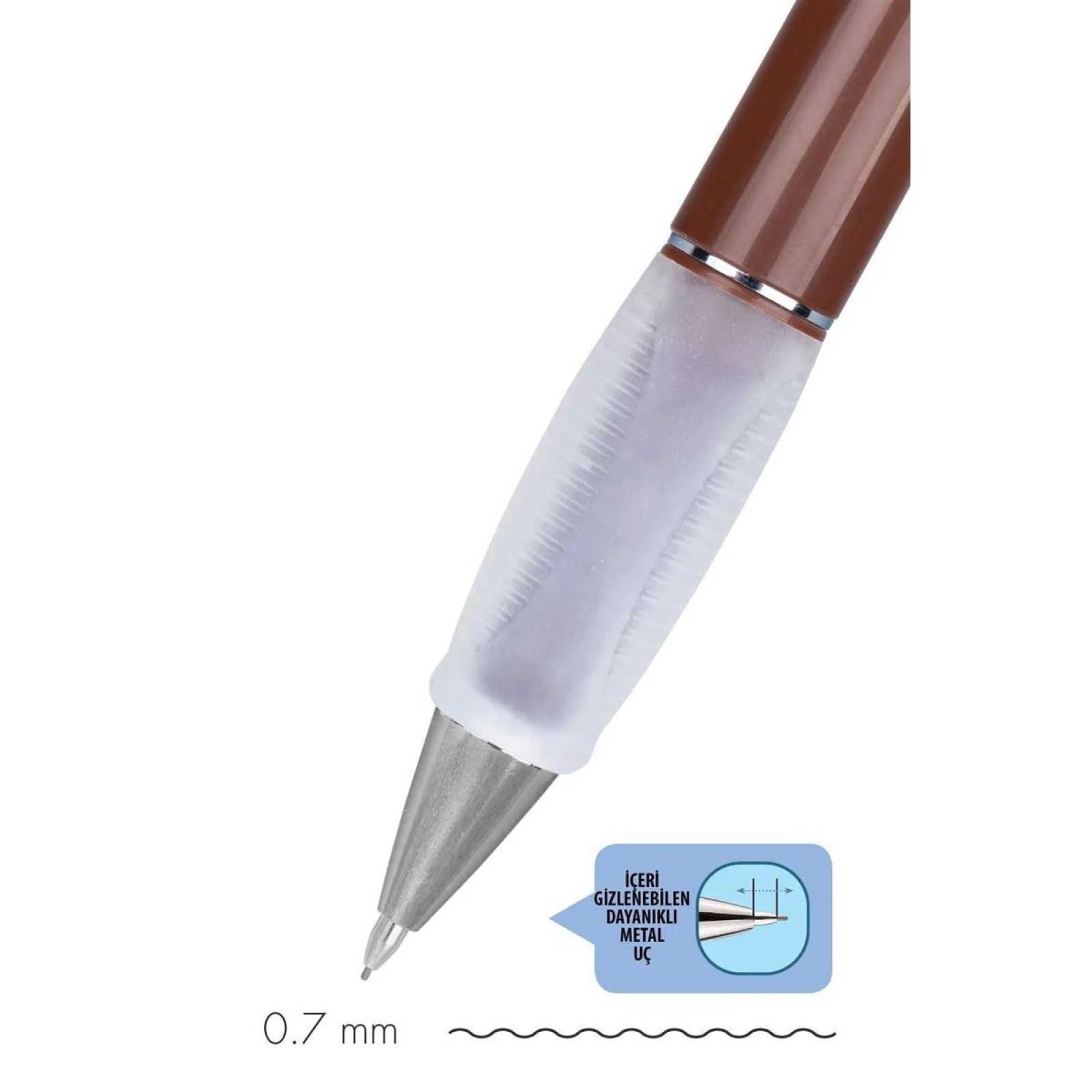 Serve Deep Toprak Tonları 0.7mm Kahverengi