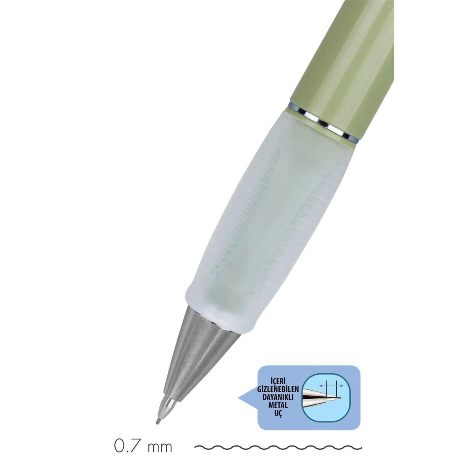 Serve Deep Toprak Tonları 0.7mm Yaprak Yeşili