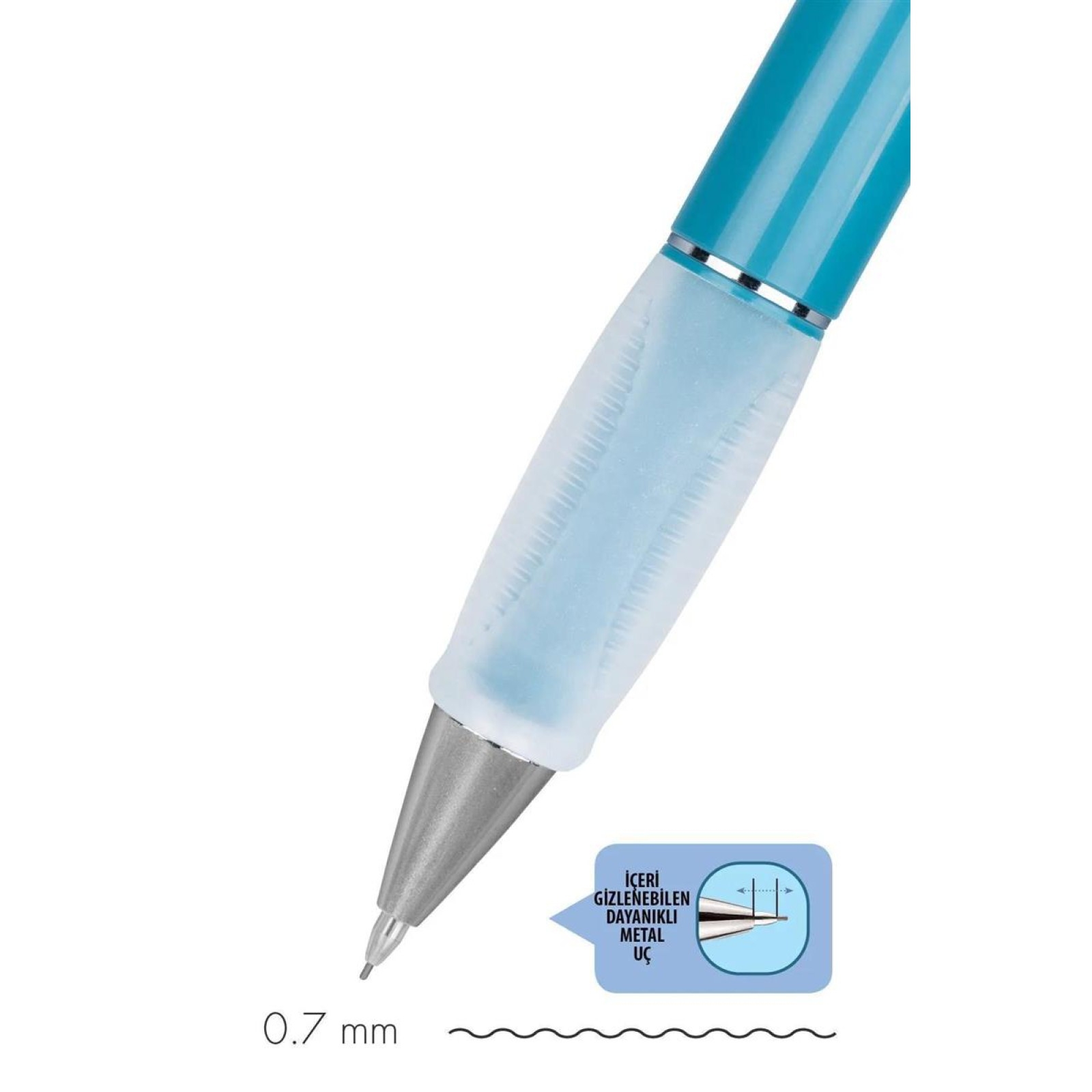 Serve Deep Toprak Tonları 0.7mm Okyanus Mavi
