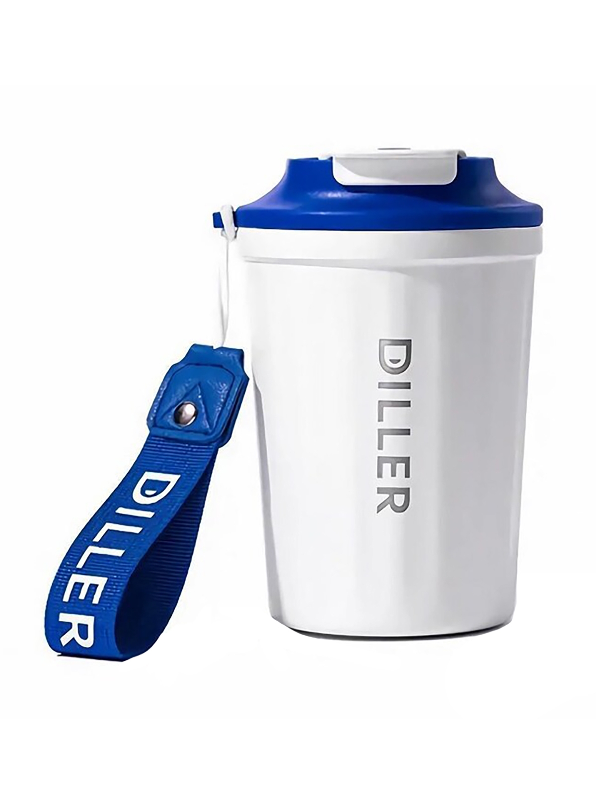 Vagonlife Diller Çelik Termos Matara 380 Ml Beyaz