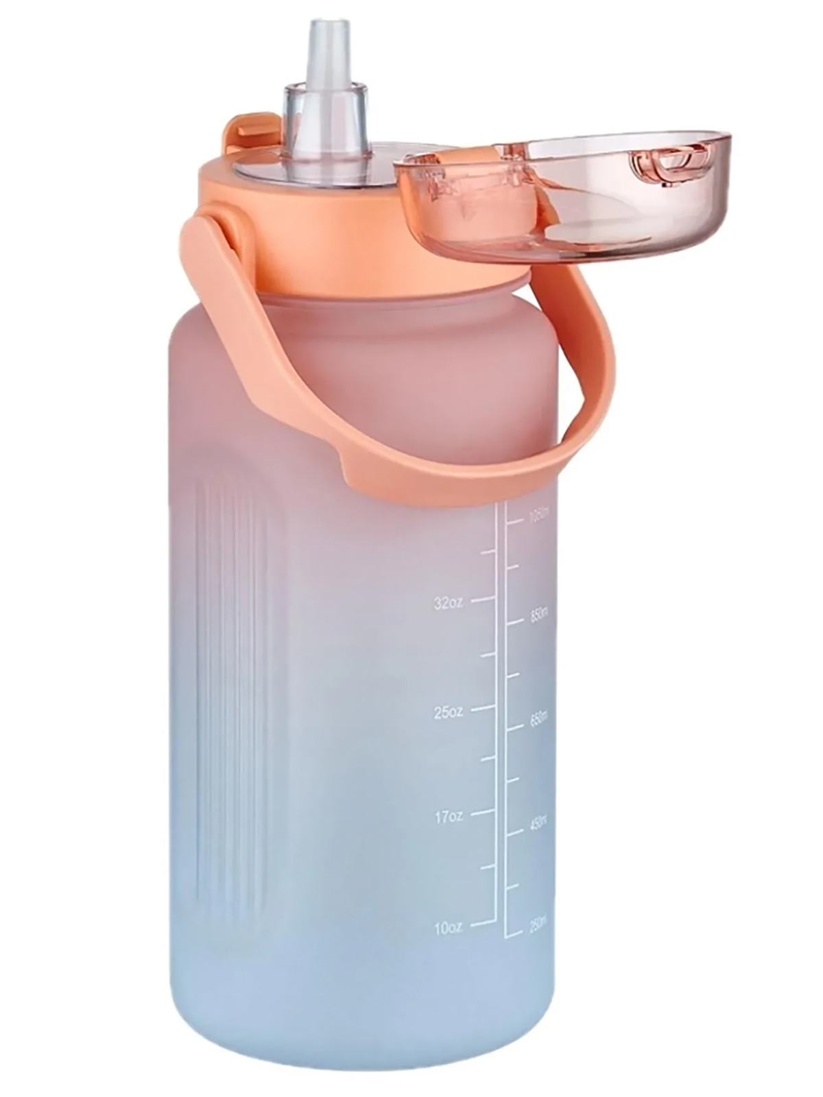 Vagonlife Su Matarası 1500 ml VGN2213 Turuncu-Mavi