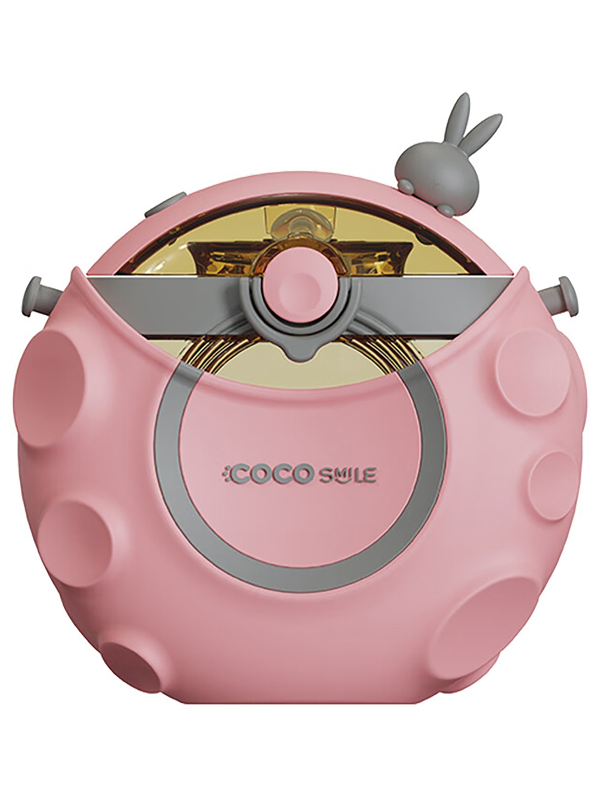 Vagonlife Cocosmile Uzay Tema Kılıflı Pipetli Tritan Çocuk Matara 630 ml Pembe