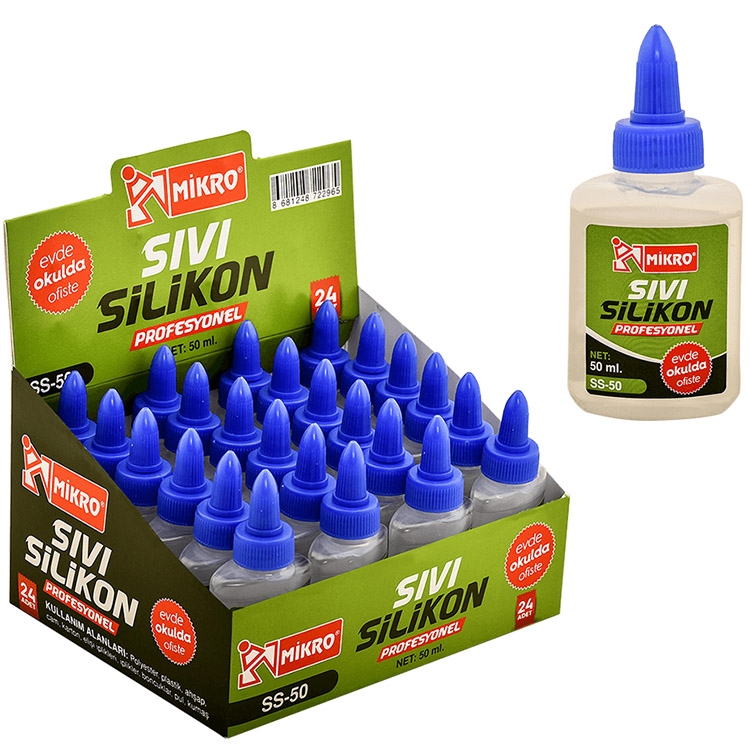Mikro SS-50 Profesyonel Sıvı Silikon 50 ML  1 Adet
