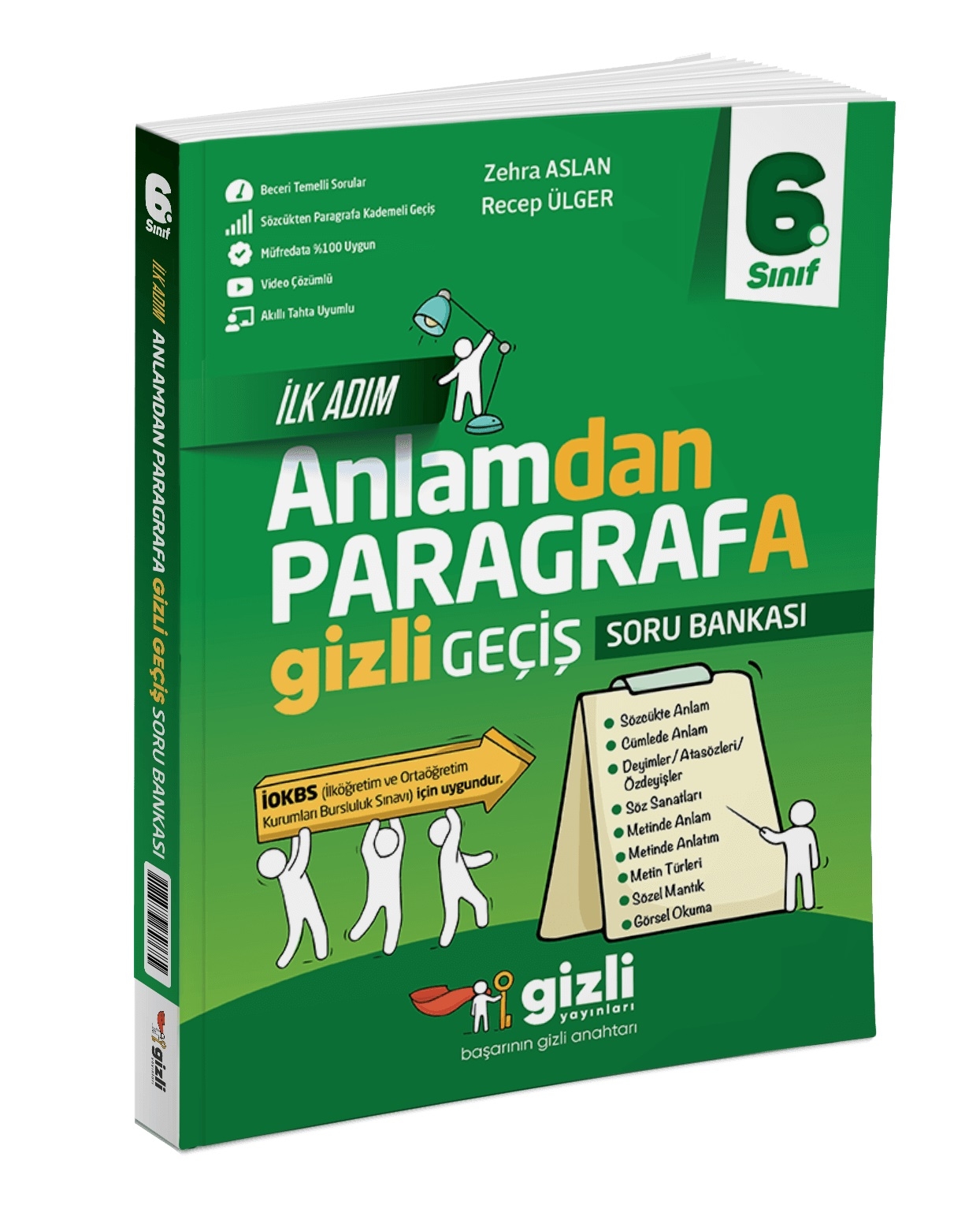 6. Sınıf Türkçe İlk Adım Anlamdan Paragrafa Soru Bankası