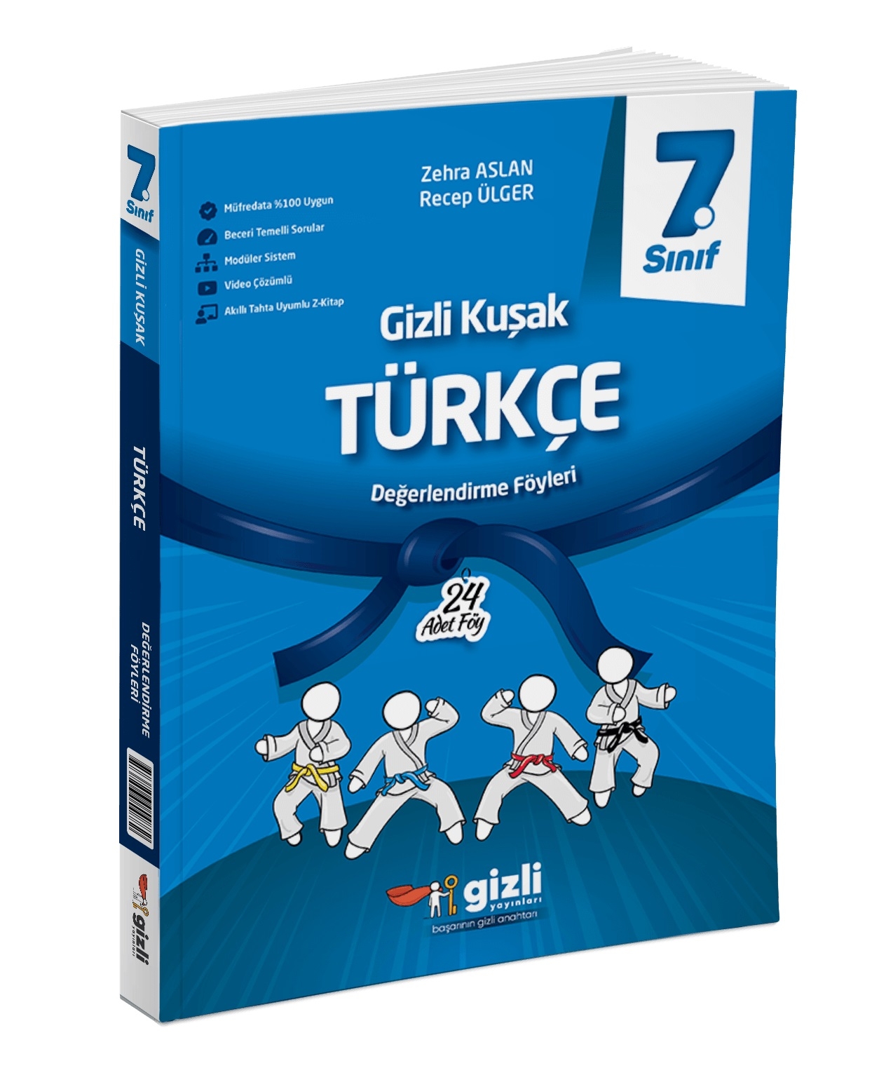 7. SINIF TÜRKÇE GİZLİ KUŞAK SERİSİ