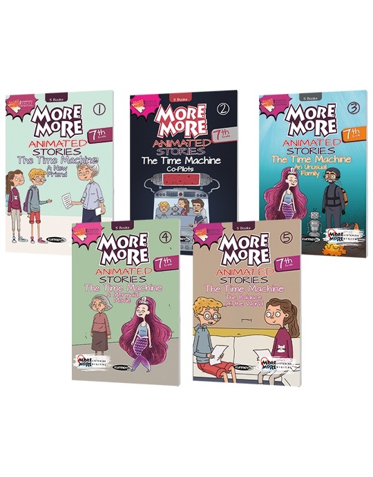 7. SINIF MORE & MORE HİKAYE SETİ KUTULU (5 KİTAP)