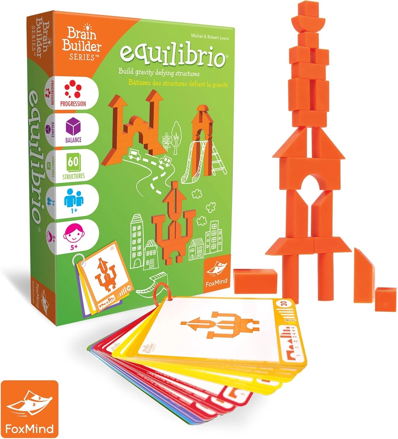 Foxmind Equilibrio Zeka Geliştirici Denge Oyunu Ödüllü Oyun - Tazof Turnava Oyunları