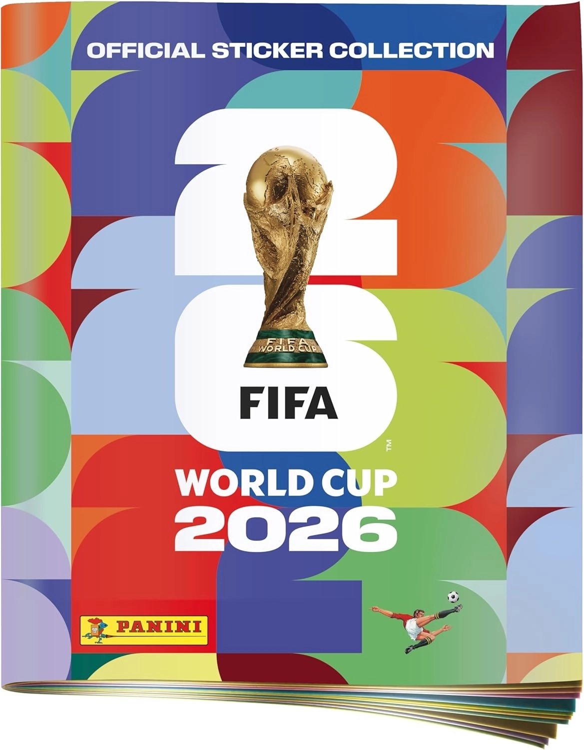 Panini Çıkartma albümü FIFA Dünya Kupası 2026 - 2 Paket Sticker HEDİYELİ