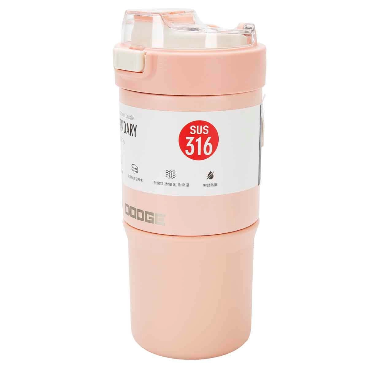 Dodge Legendary Çelik Termos Matara 660 Ml Db-23684-S Pembe