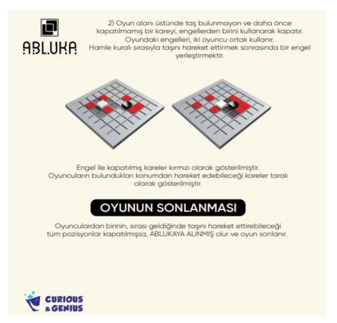 Curious & Genius Abluka Akıl Ve Zeka Oyunu - Tazof Turnava Oyunları