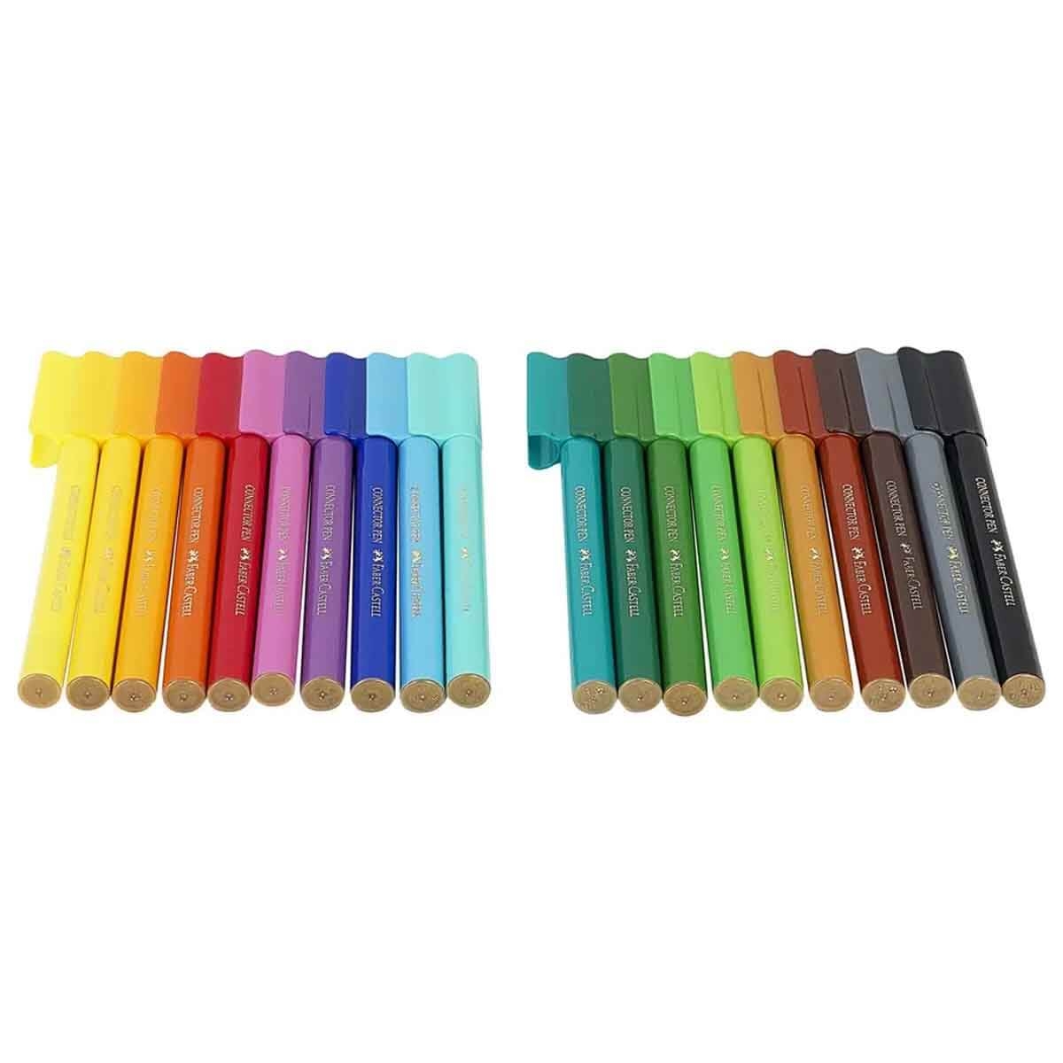 Faber Castell Yıkanabilir Dino Keçeli Kalem 20’li 155546