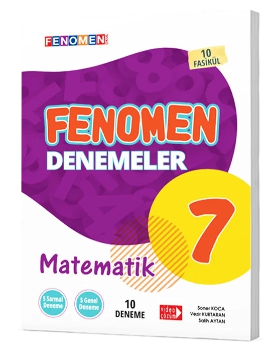 FENOMEN 7 MATEMATİK DENEMELER (10 DENEME)