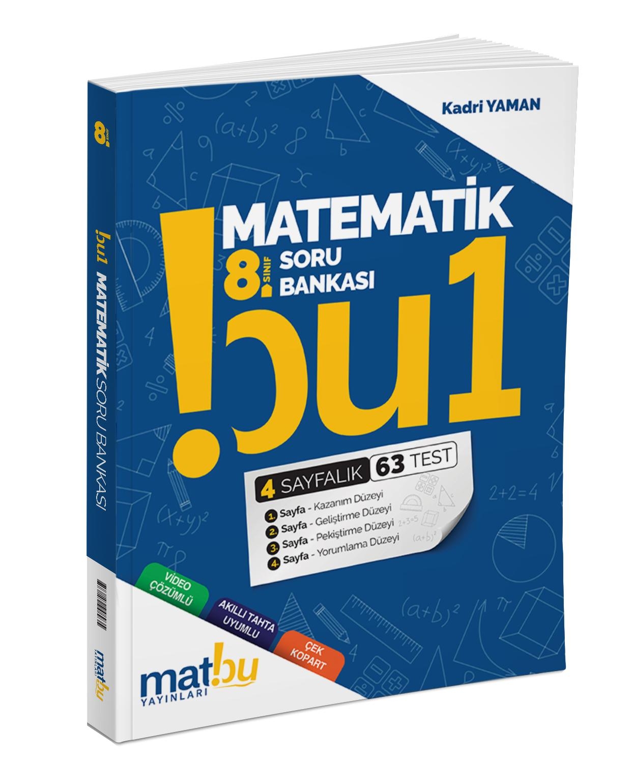 8. Sınıf LGS Matematik Soru Bankası - Bu1