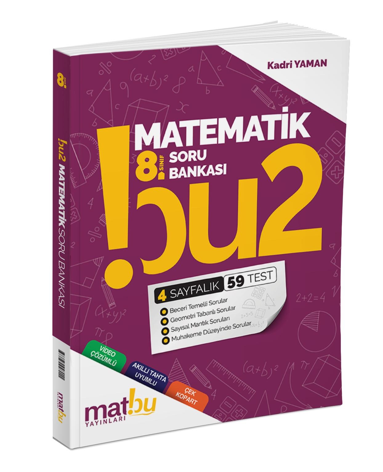8. Sınıf LGS Matematik Soru Bankası – Bu2