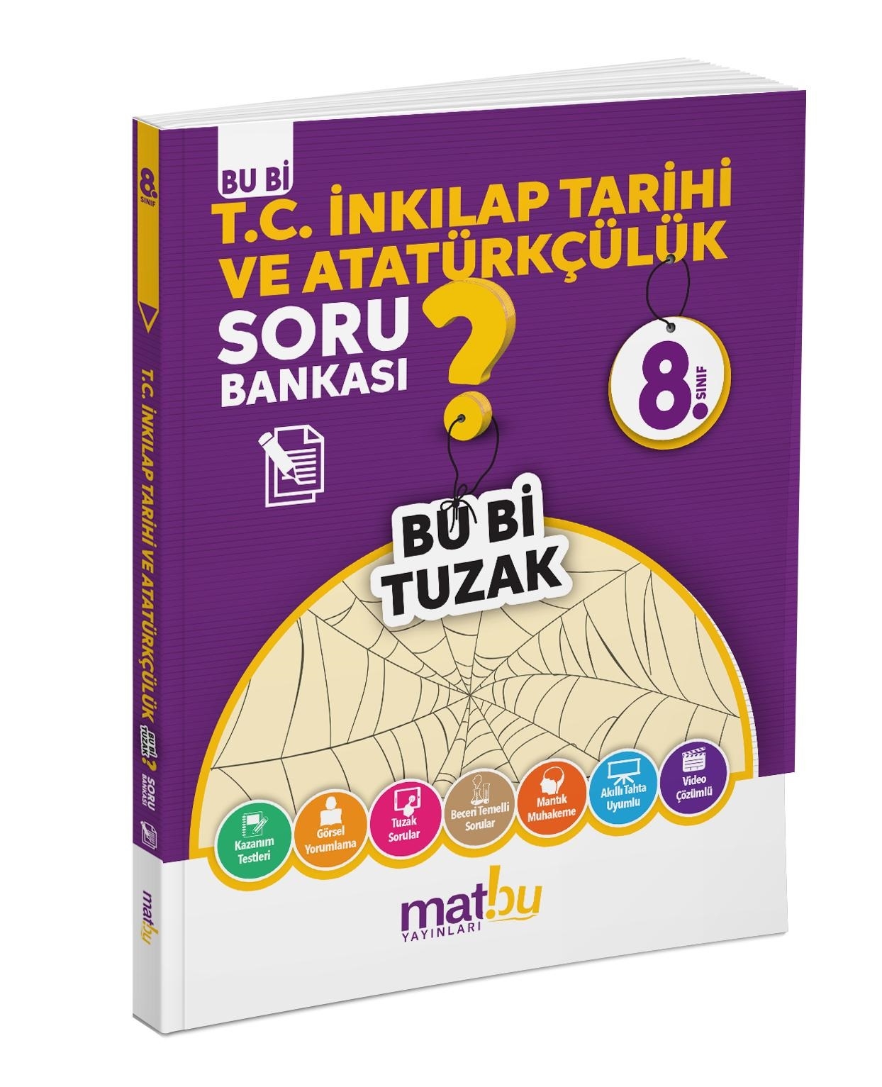 8. Sınıf LGS T.C. İnkılap Tarihi ve Atatürkçülük Soru Bankası - Bu Bi Tuzak
