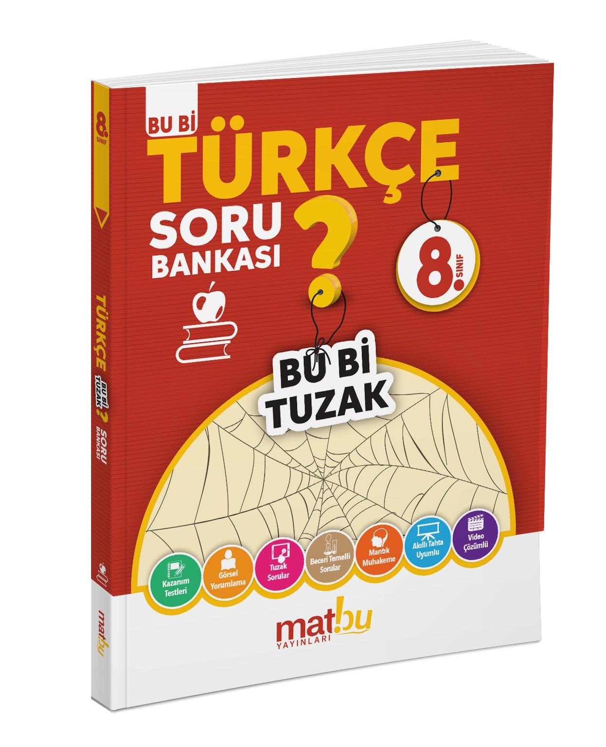 8. Sınıf LGS Sınıf Türkçe Soru Bankası - Bu Bi Tuzak