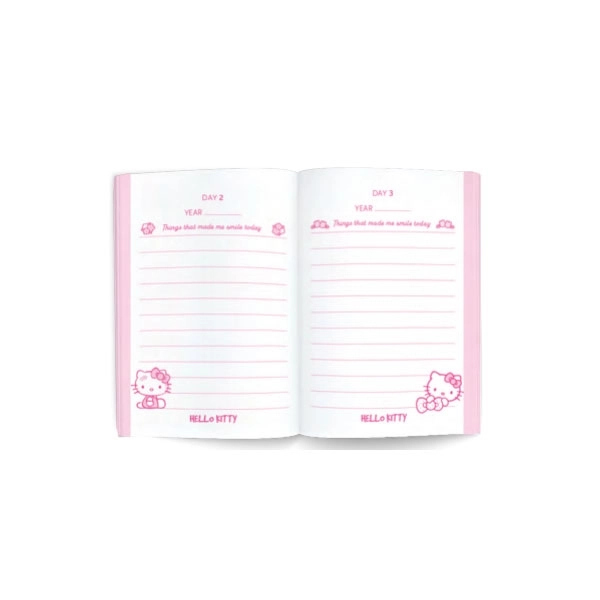 Victoria’s Journals Hello Kitty 365 gün Günlük 368 sayfa 80 gr A7 Defter 525-1989