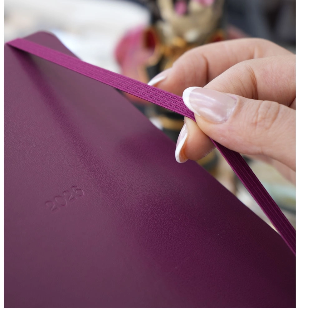 Victoria’s Journals Classic Sert Kapak 13x21 2026 Günlük Ajanda Kırmızı 226-2380