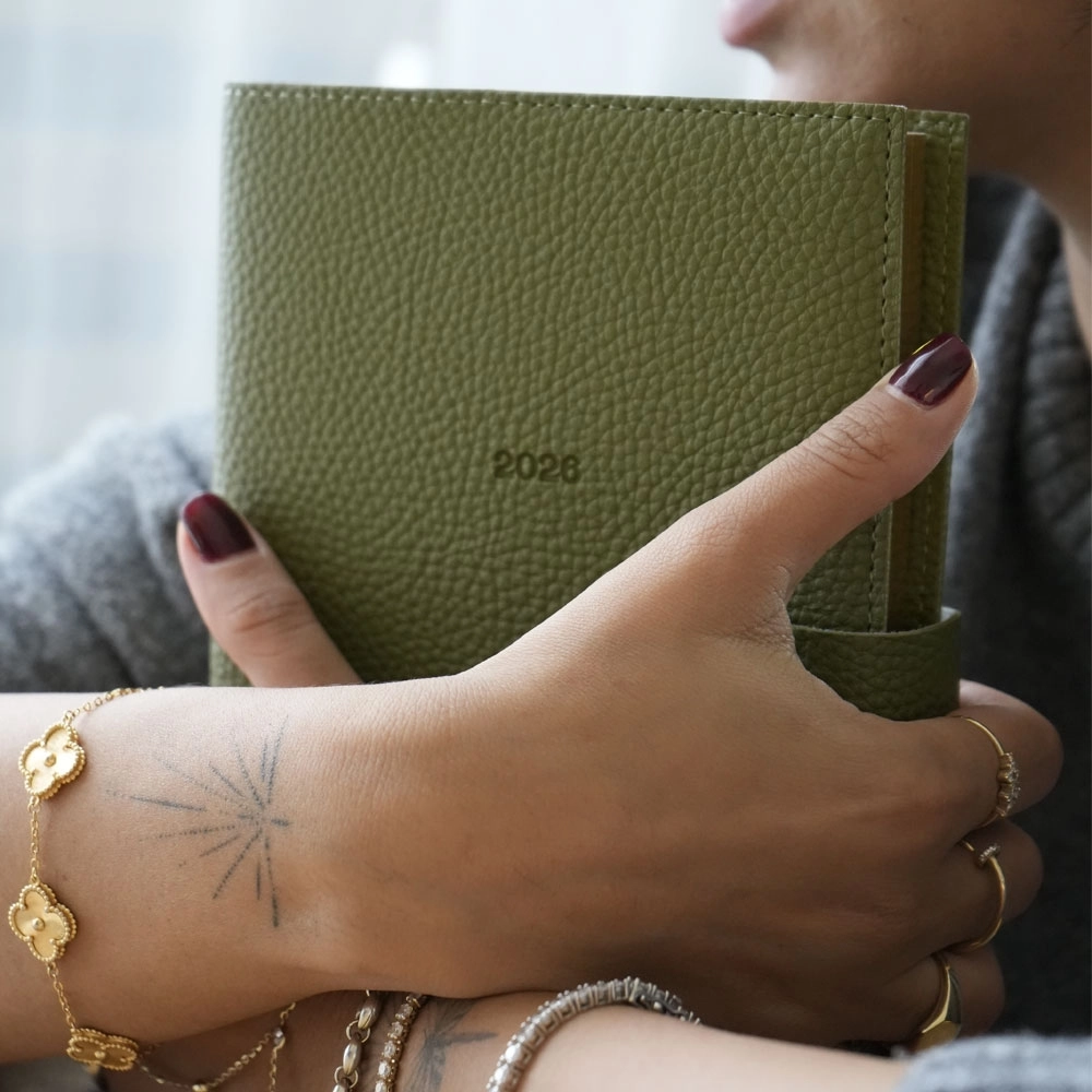 Victoria’s Journals Exclusive A5 2026 Günlük Ajanda Yeşil 226-2387