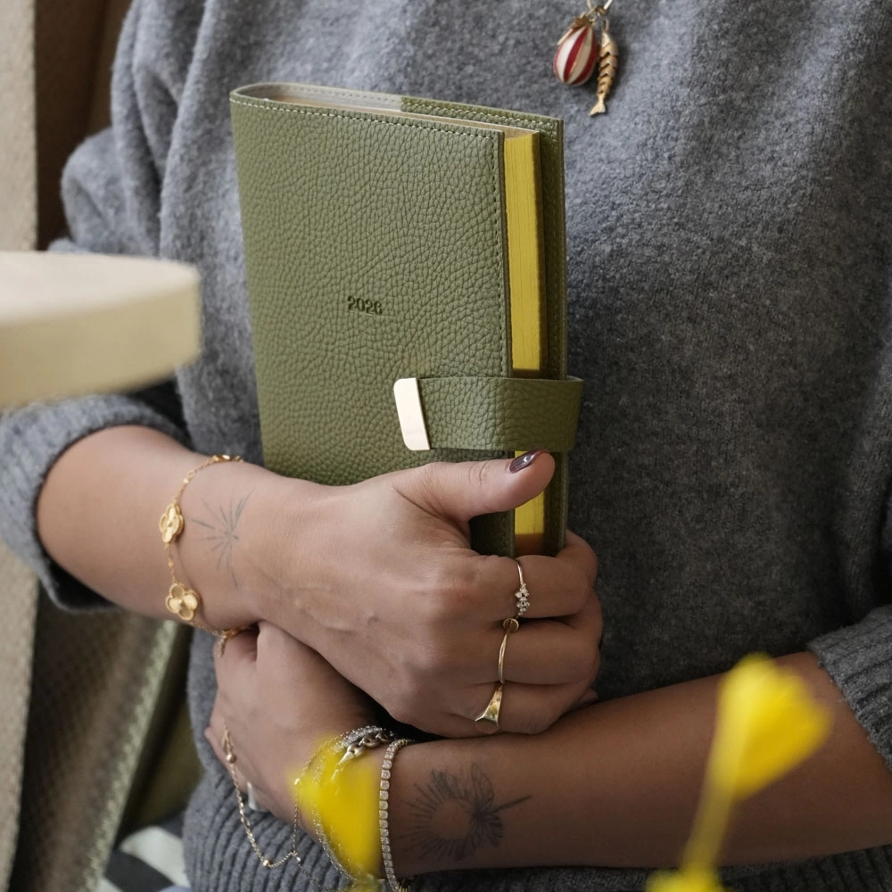 Victoria’s Journals Exclusive A5 2026 Günlük Ajanda Yeşil 226-2387