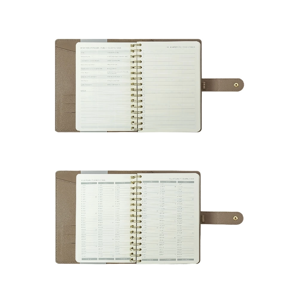 Victoria’s Journals Nubo Esnek Kapak A5 2026 Günlük Ajanda Mor 226-2396