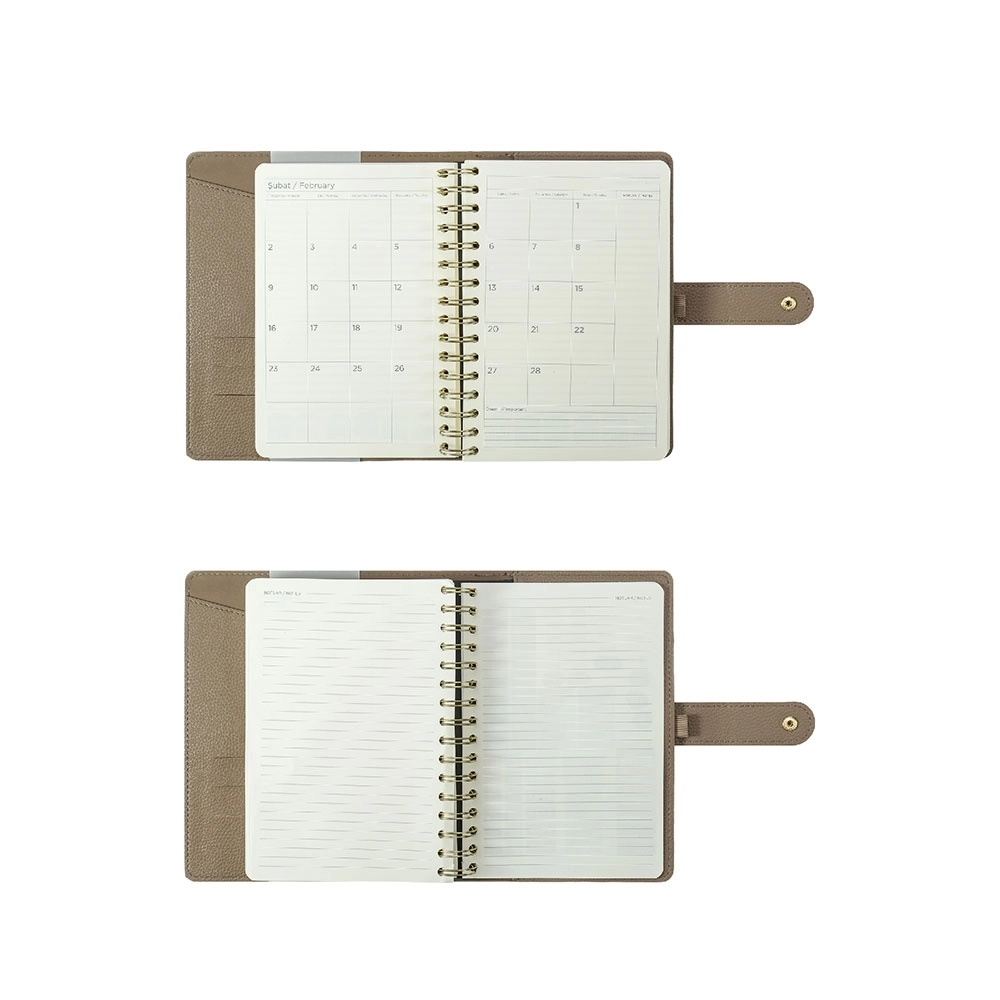 Victoria’s Journals Nubo Esnek Kapak A5 2026 Günlük Ajanda Mor 226-2396