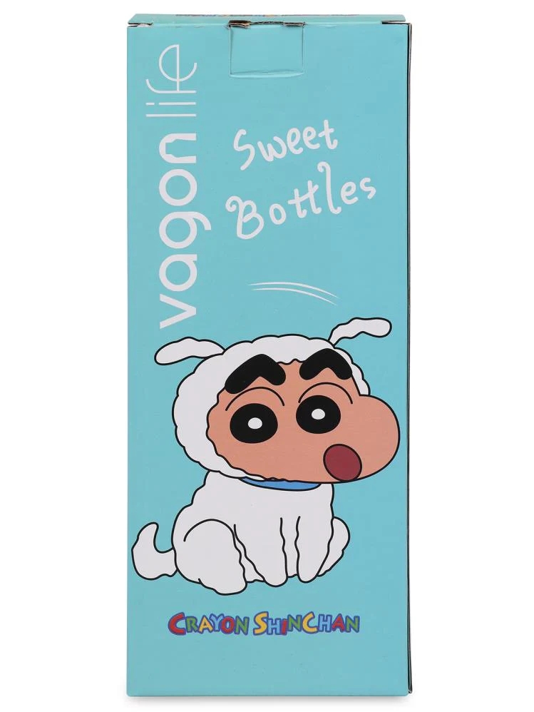 Vagonlife Crayon Shinchan Tritan Pipetli Matara 500 ml - Beyaz