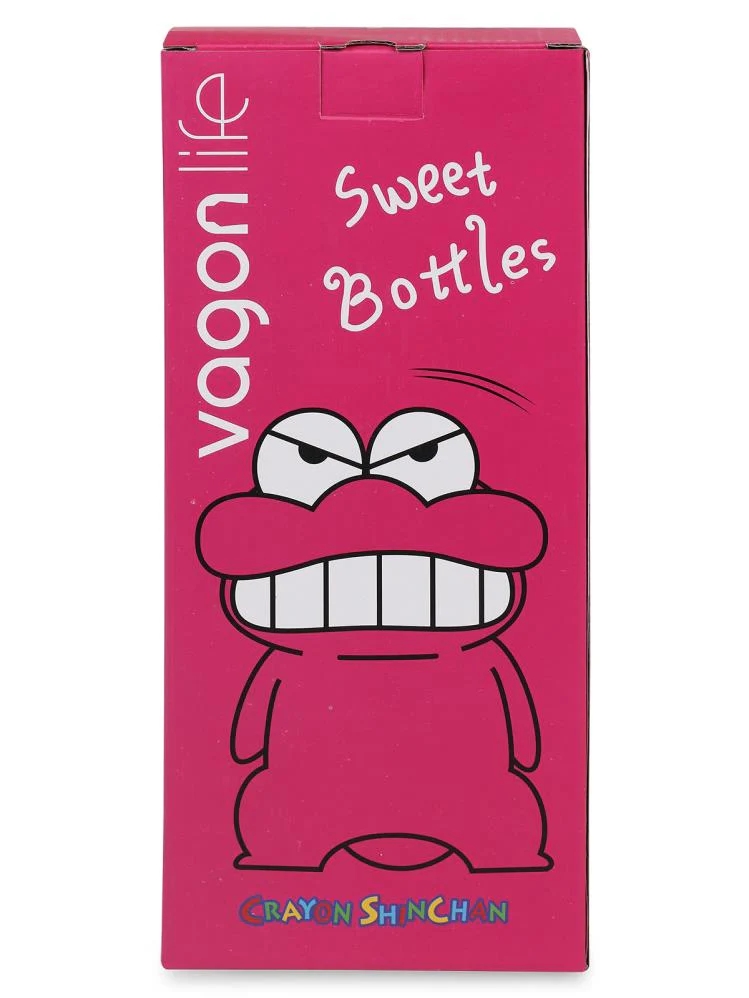 Vagonlife Crayon Shinchan Tritan Pipetli Matara 500 ml - Pembe