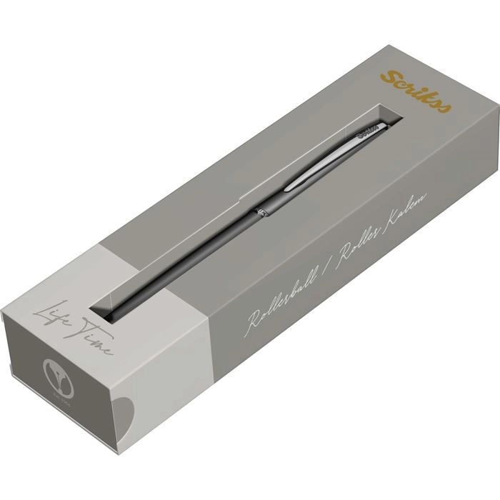 Scrikss Metropolis 78MB Roller Kalem Mat Siyah Özel Kutu