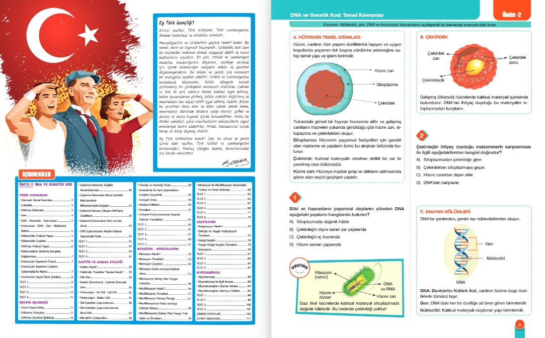FENOMEN 8 FEN BİLİMLERİ 2.FASİKÜL (DNA VE GENETİK KOD)