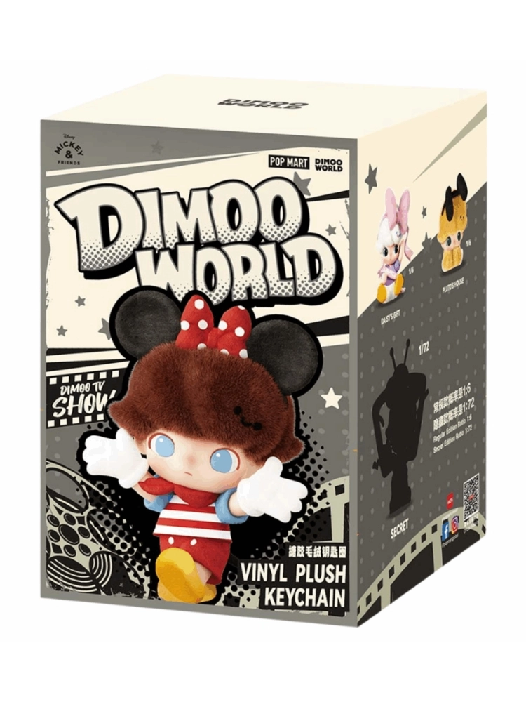 Dimoo World Disney Mickey Mouse Serisi Sürpriz Paket Peluş