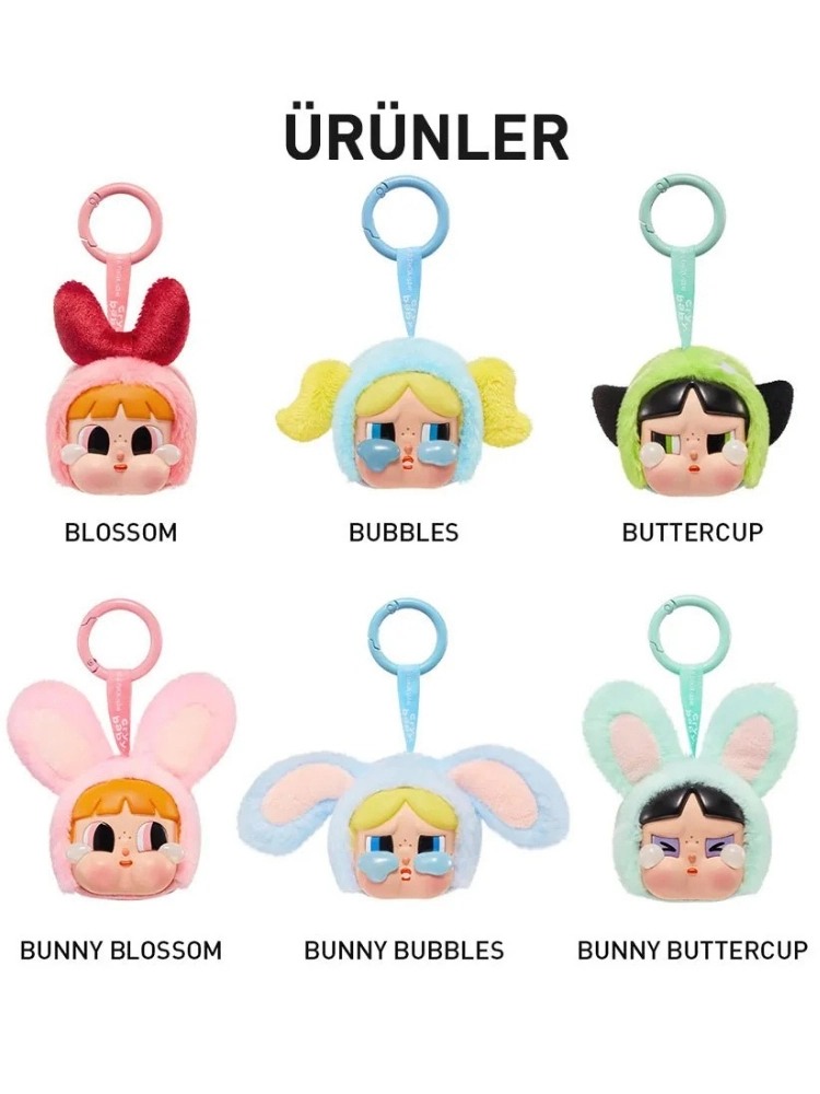 CryBaby PowerPuff Girls Peluş Sürpriz Kutu
