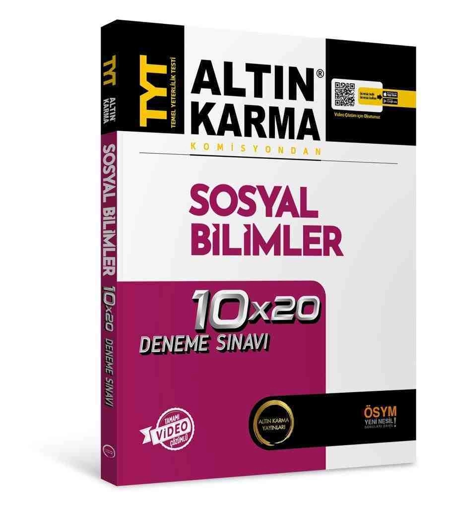 Altın Karma TYT Sosyal Bilimler 10*25  Branş Deneme