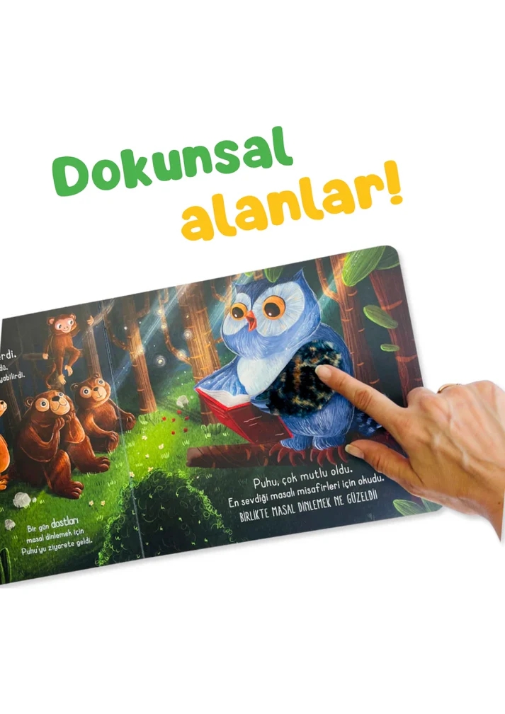Sincap Kitap İlk Dokun Hisset Kitabım: Ormana Dokun - Melek Dinçer