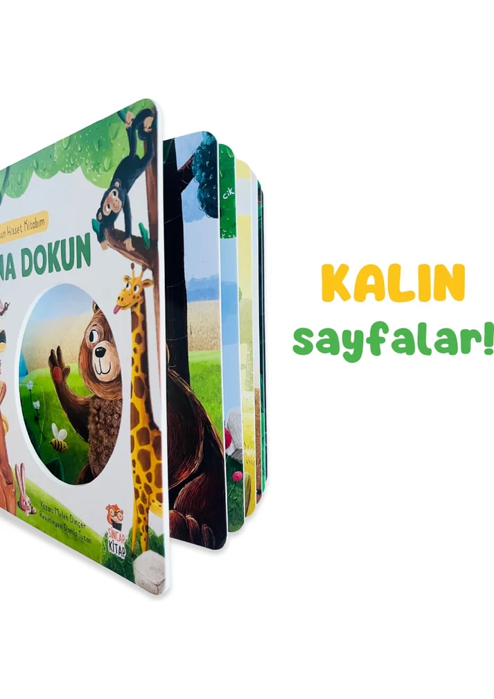 Sincap Kitap İlk Dokun Hisset Kitabım: Ormana Dokun - Melek Dinçer