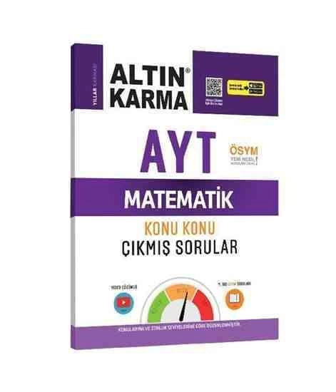 Altın Karma AYT  Matematik  Konu Konu Çıkmış Sorular