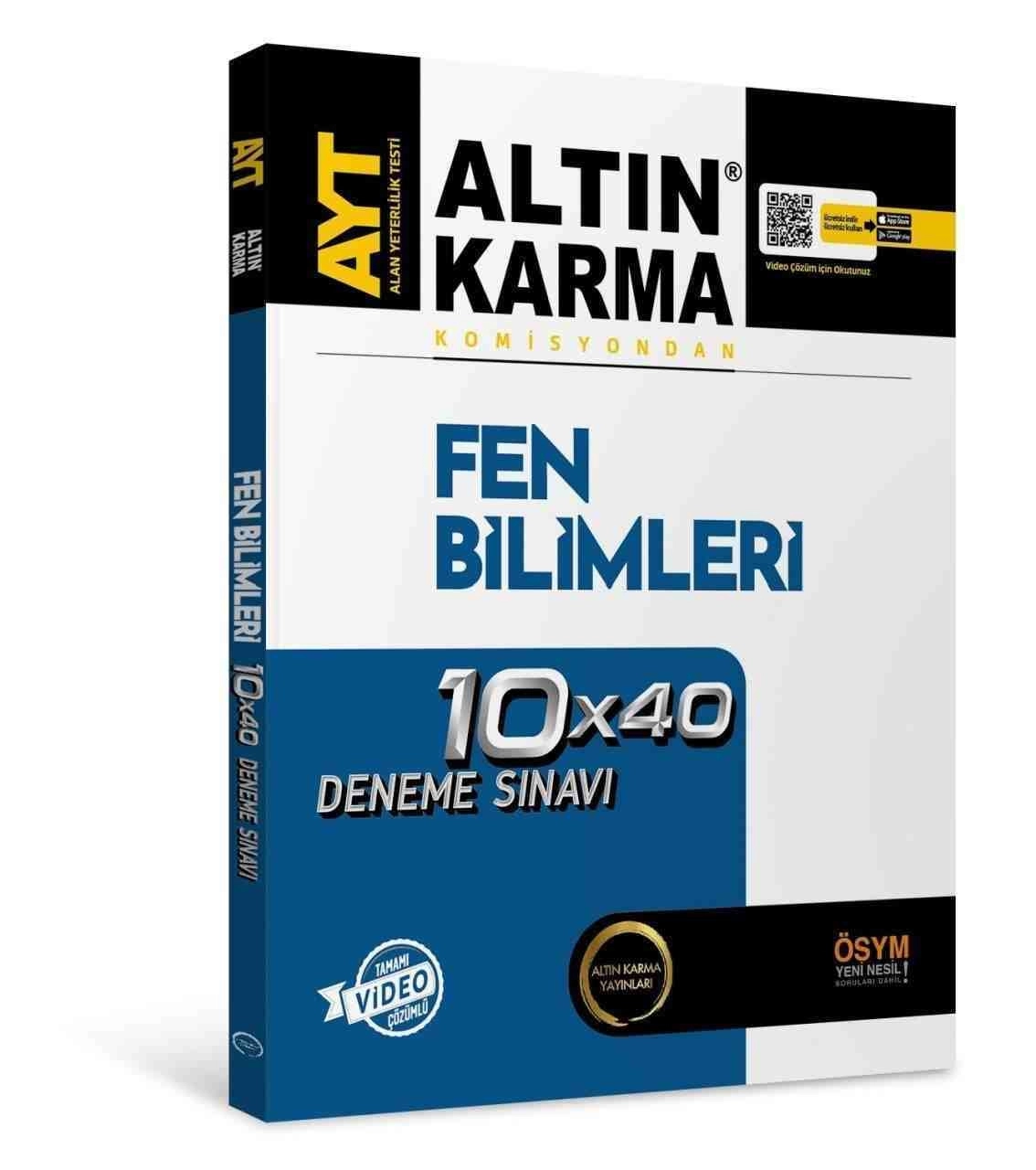 Altın Karma AYT Fen Bilimleri 10*40  Branş Deneme