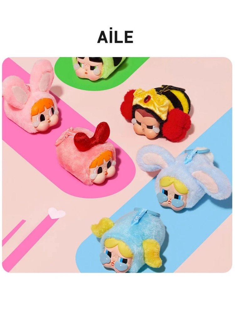 CryBaby PowerPuff Girls Peluş Sürpriz Kutu