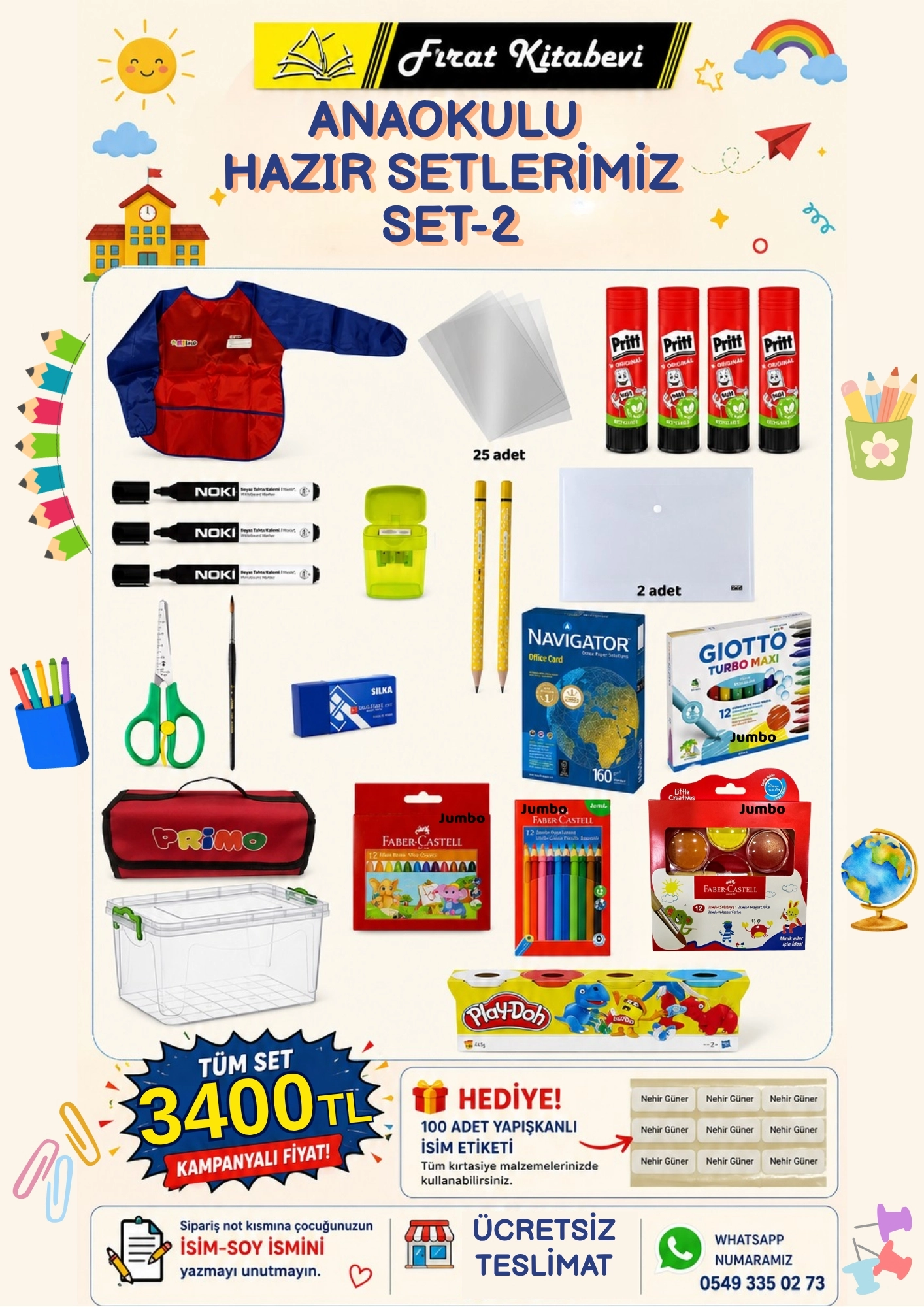 Anaokulu Hazır Set 2